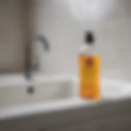 Natural Drain Cleaner Solution for Hair Clogs