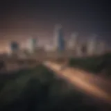 Scenic view of downtown Austin with skyline