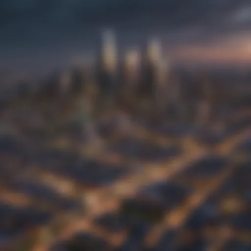 Aerial view of Dallas skyline showcasing various neighborhoods