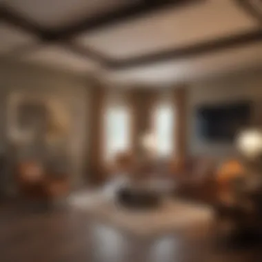 Charming Living Room in Dallas Rental Cozy living room interior in a Dallas rental property
