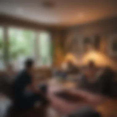 Finding Common Ground: Roommate Discussions Roommates discussing living arrangements
