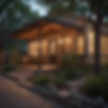 Map of Austin neighborhoods ideal for sharing homes