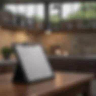 Home Walkthrough Checklist A checklist for home walkthrough notes on a clipboard