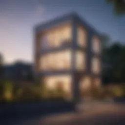 Modern Rental Property Exterior Facade
