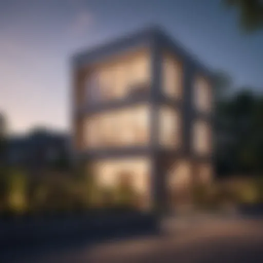Modern Rental Property Exterior Facade