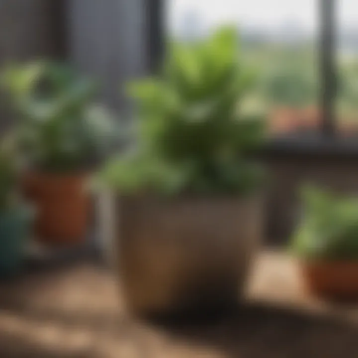 Diverse soil options for container gardening