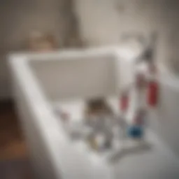 Plumbing tools for sink and tub issues