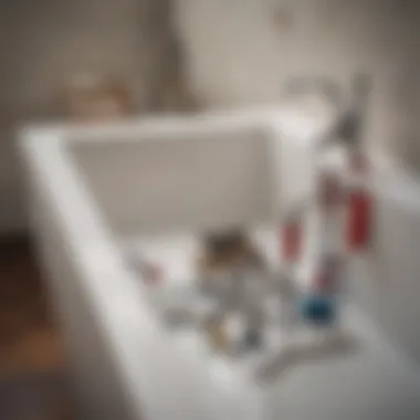 Plumbing tools for sink and tub issues