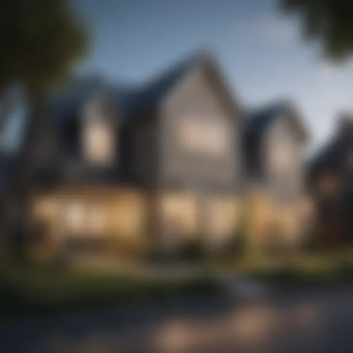 Visual chart comparing different property types and their square footages