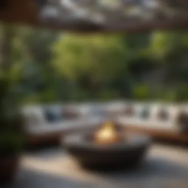 Relaxing Outdoor Space Relaxing Outdoor Space in Pacific Palisades Studio Apartment