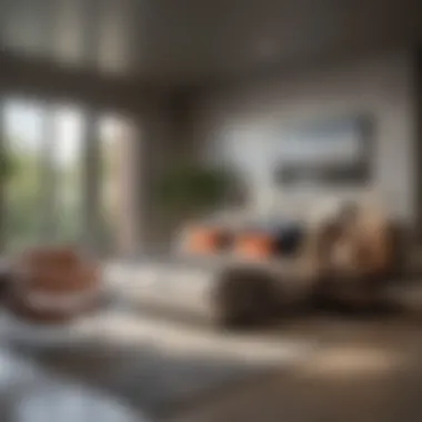 Contemporary Living: Inside San Diego's Modern Rentals Stylish apartment interior showcasing modern rental options