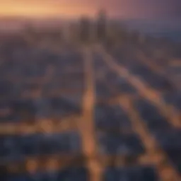 Aerial view of San Francisco skyline showcasing iconic architecture and neighborhoods