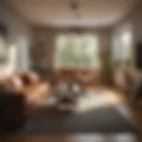 Cozy temporary living space with modern decor