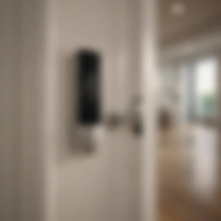 Innovative keyless entry system for apartment security