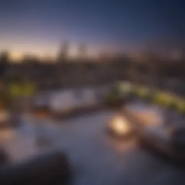 Skyline Serenity Rooftop Terrace with Stunning Views at The Max Apartment in NYC