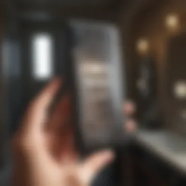 Sanitization Benefits Sanitizing smartphone with Clorox wipe