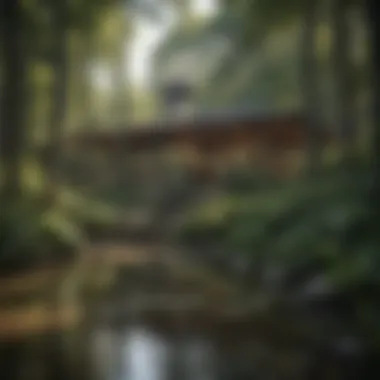 Tranquility of Buckhead Scenic Park in Buckhead Atlanta