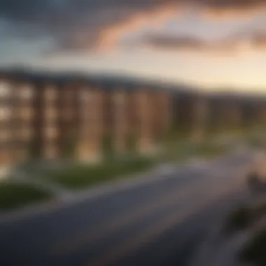Scenic View of MSU Denver Neighborhood