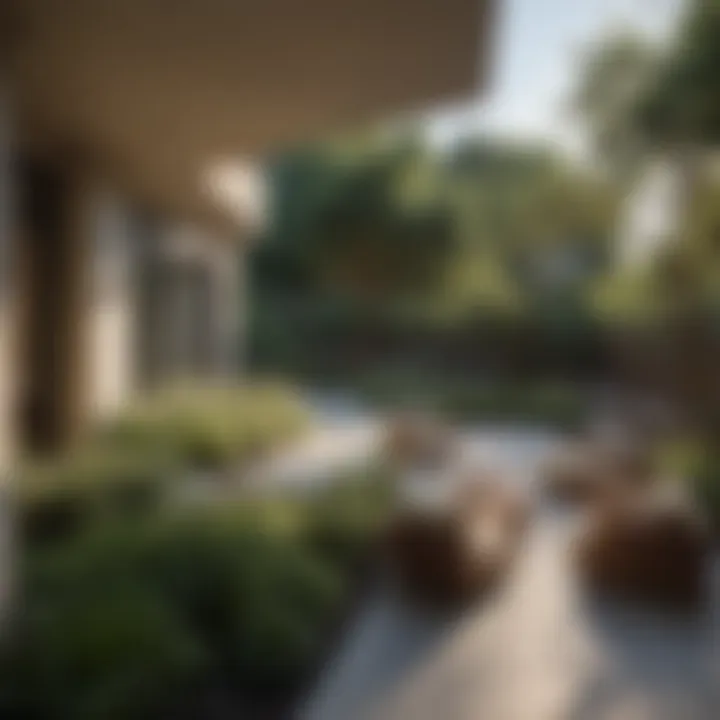 Serene Outdoor Spaces at Meridian Hill Park Apartments