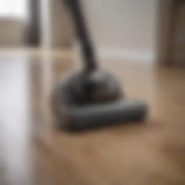 Sleek modern vacuum cleaner