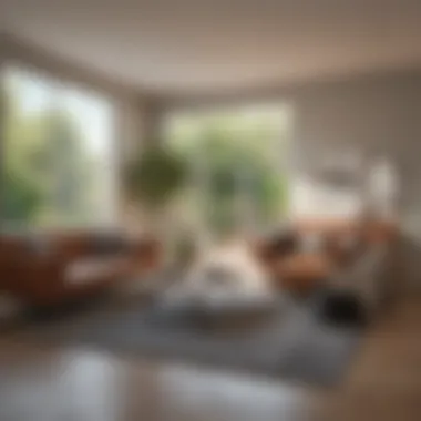 Illustration of Seamless Transition to New Home Smooth Transition to New Living Space Illustration