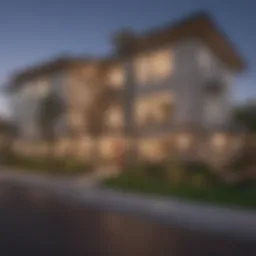 Stunning exterior view of Sonterra Heights Apartments showcasing modern architecture