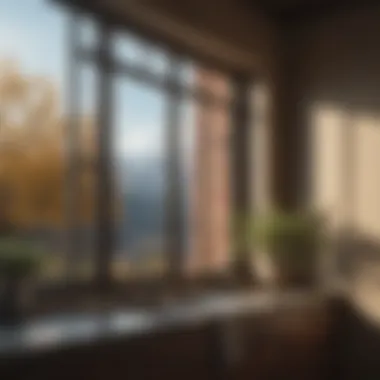 Enjoy Streak-Free Views Streak-free window with natural light shining through