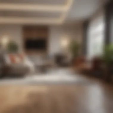 Spacious Apartment Interior Spacious apartment interior highlighting separate rooms