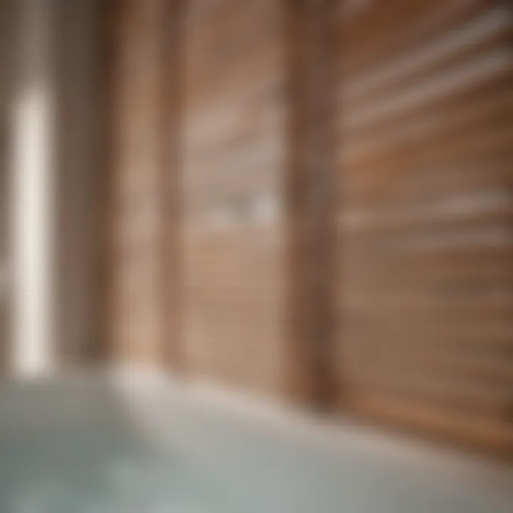 Spotless wooden blinds after a thorough cleaning in a tub