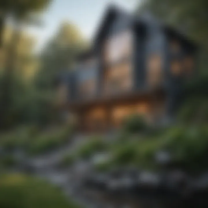 Integration of design with nature at the cottages