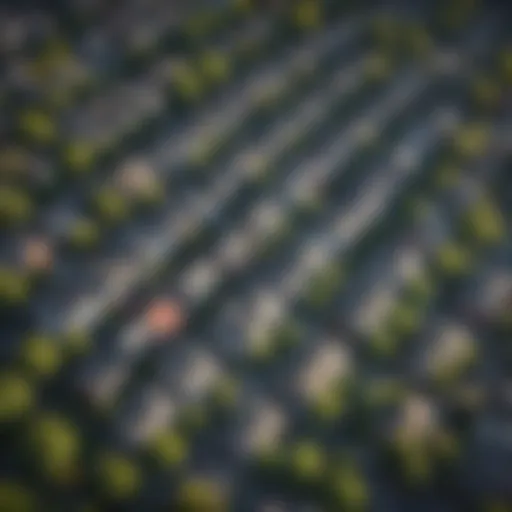 Aerial view showcasing Portland's diverse neighborhoods