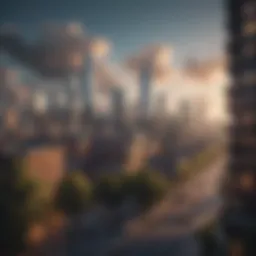 A stunning city skyline showcasing real estate investment opportunities