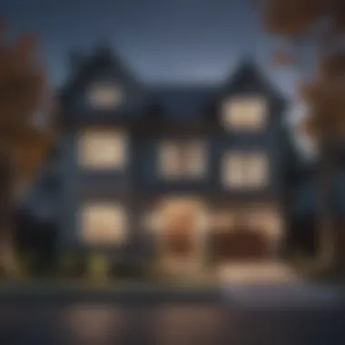 Elegant Townhome Exterior Architecture Townhome exterior architecture