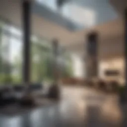 The allure of a stylish turnkey property showcasing modern design elements.