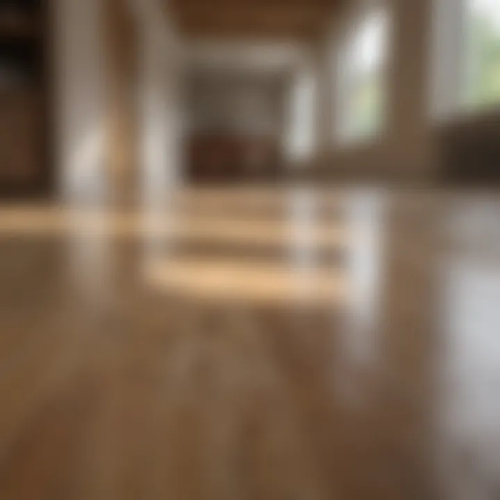 Eco-friendly cleaning solution for oak floors