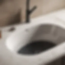 Basin Sink Drain Blockage