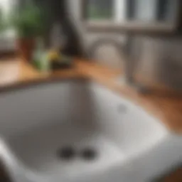 Natural ingredients for unclogging sink