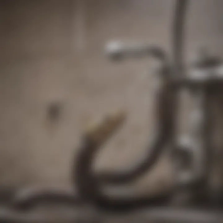 Using Plumbing Snake to Unclog Kitchen Pipes