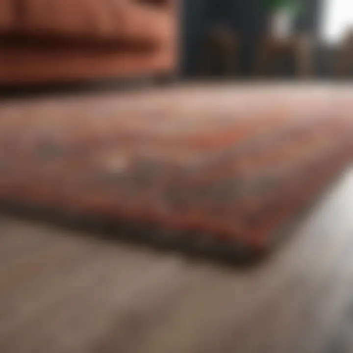 Guide showcasing rug durability and stain resistance
