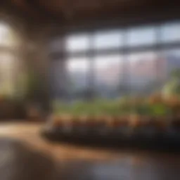 Graph depicting market trends