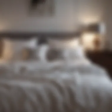 Luxurious Duvet Set Luxurious duvet set in a modern bedroom setting