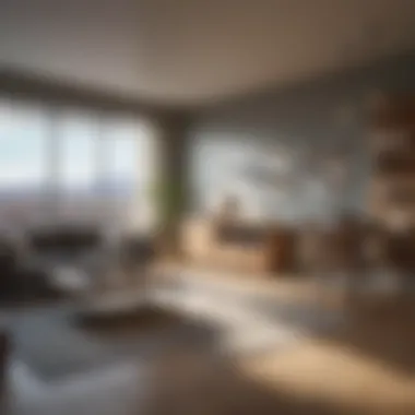Modern One-Bedroom Apartment Interior Modern one-bedroom apartment interior in Denver
