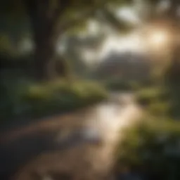 A serene landscape symbolizing new beginnings