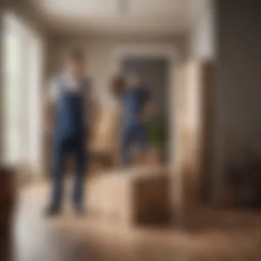 Professional Movers at Work A diverse group of movers showcasing professionalism and service