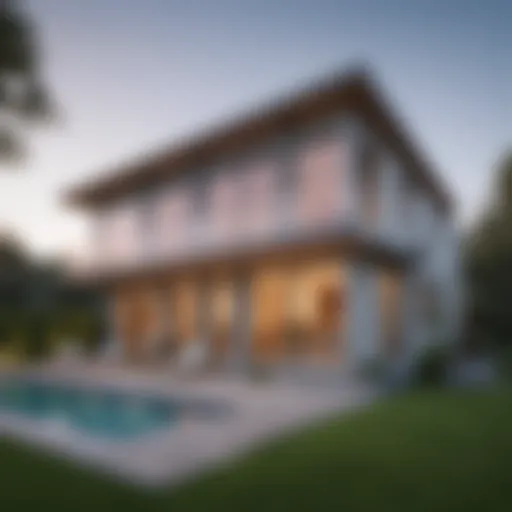A detailed graph illustrating property value trends over the past decade