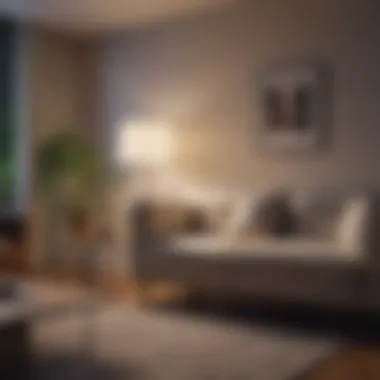 Harnessing UV-C Light for Couch Disinfection UV-C light disinfecting couch