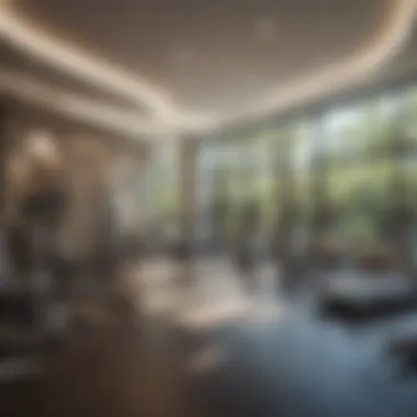 Fitness Retreat: State-of-the-Art Gym Well-equipped fitness center in Hollywood Heights Apartments